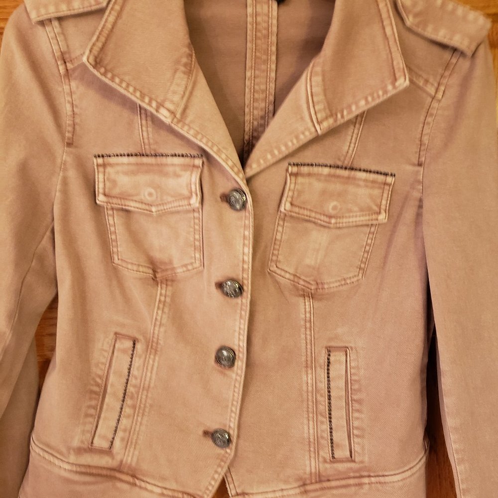 Embellished cropped jacket